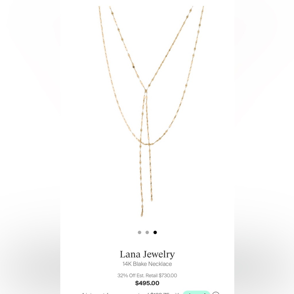 Lana Jewelry 14k Blake Necklace